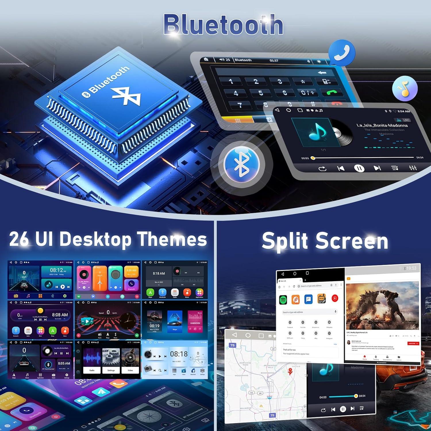 Radio de Coche Android 9" Mercedes Benz GL ML 2005-2011