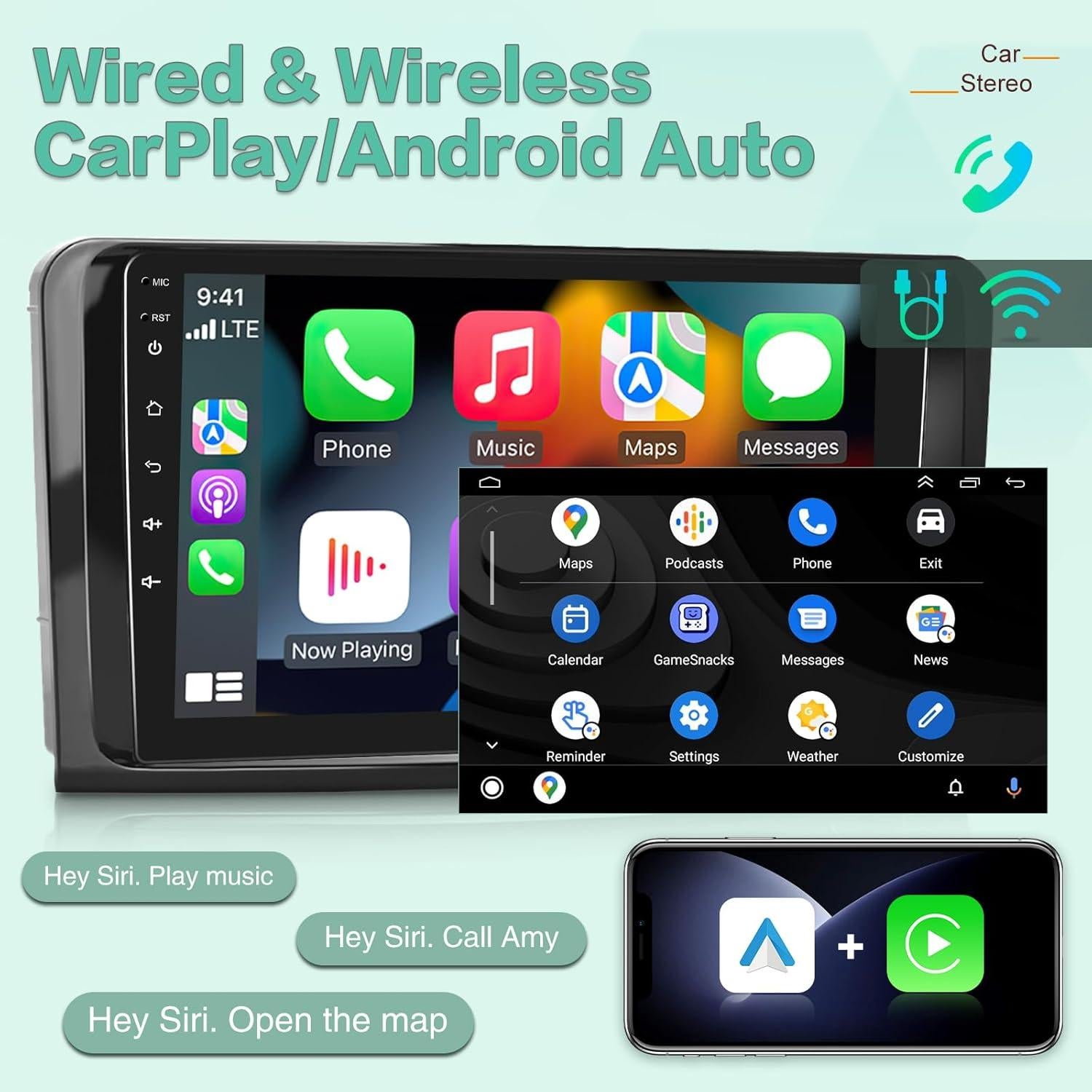 Radio de Coche Android 4G EKAT para Mercedes Benz GL ML 2005-2011
