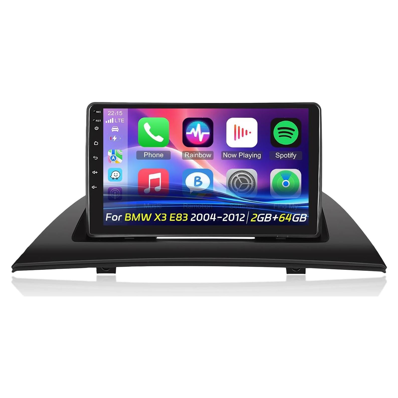 Estéreo Android NHOPEEW 9" para BMW X3 E83 2004-2012