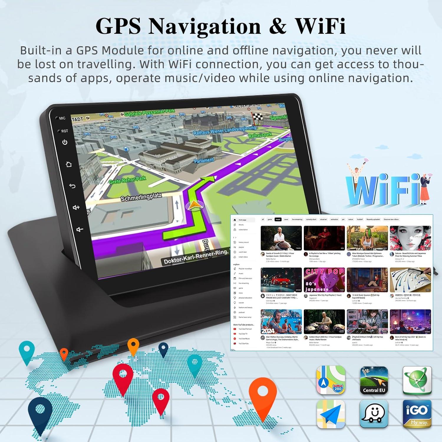 Estéreo Android NHOPEEW 9" para BMW X3 E83 2004-2012