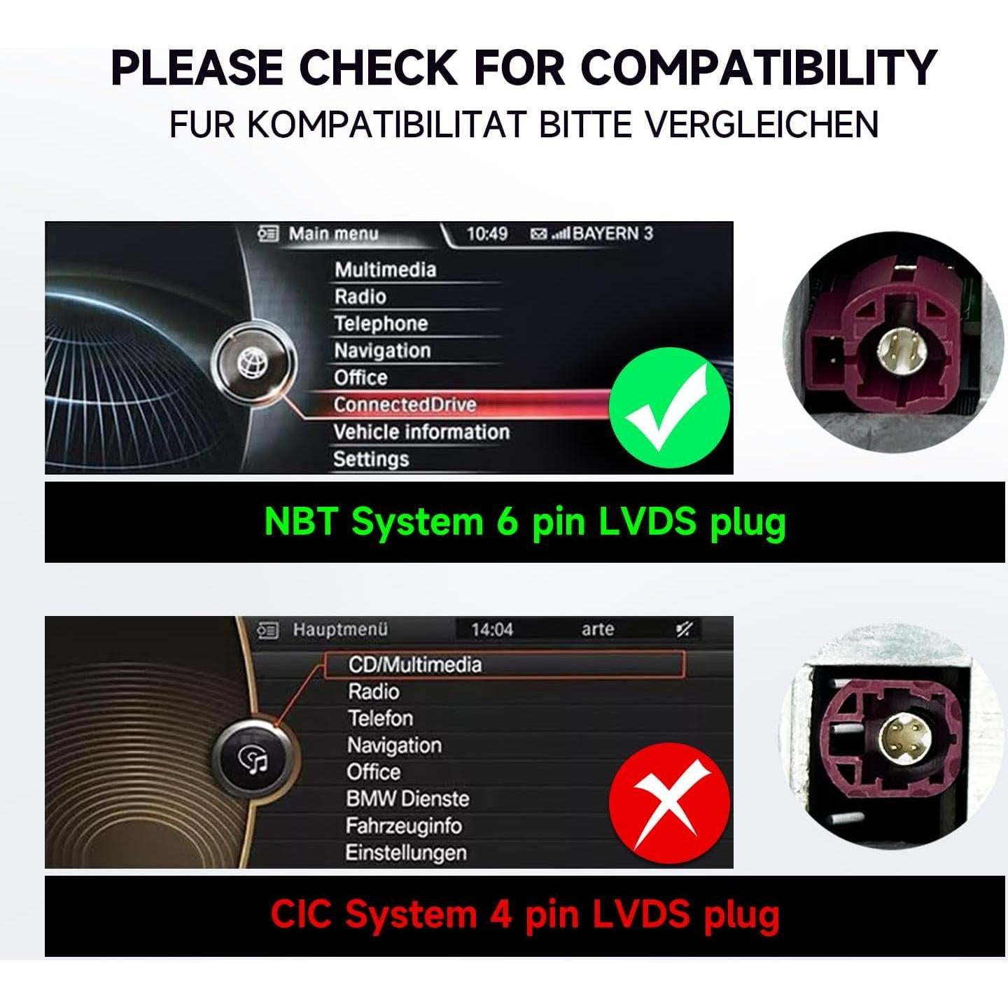 Reproductor Estéreo Multimedia ZBARK para BMW X3/X4 2014-2017