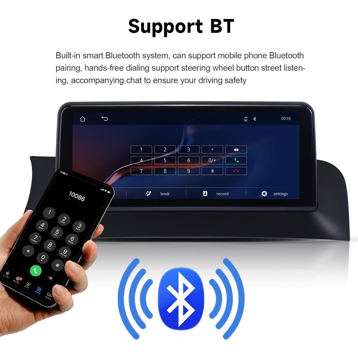 Reproductor Estéreo Multimedia ZBARK para BMW X3/X4 2014-2017