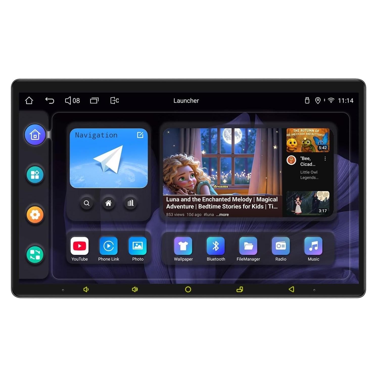 Estéreo de Coche Doble Din Joying JY-UTD13N8 13.3" Android 8GB+128GB