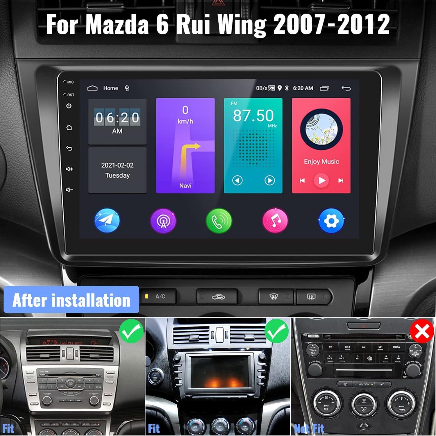 Estéreo de coche Android 13 AMprime 9" GPS Bluetooth 2+32GB