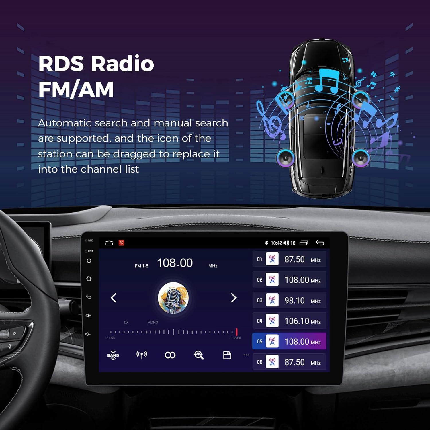 Estéreo Android 9" Mekede para Subaru Outback/Legacy 2015-2022