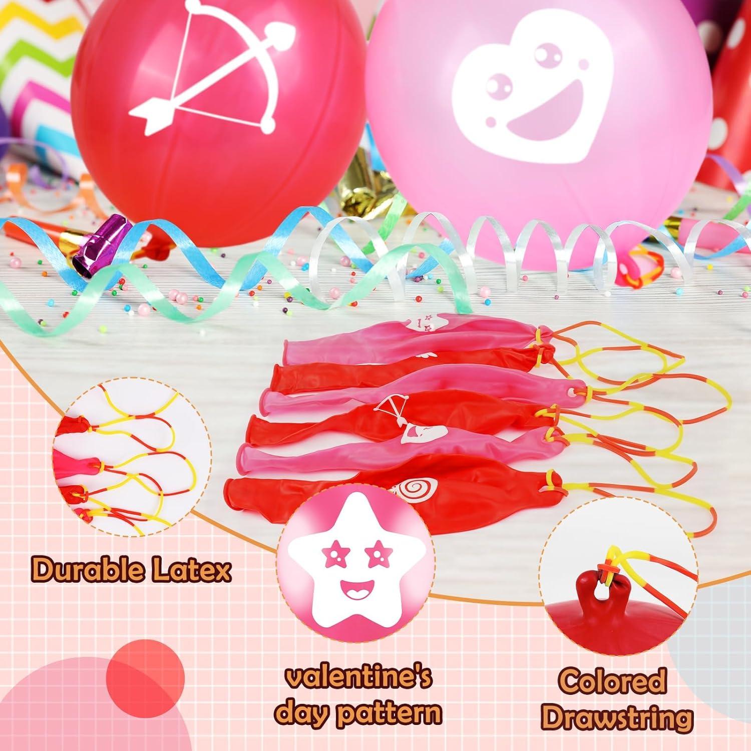 36 Globos de Golpe HSLCGF San Valentín Resistentes