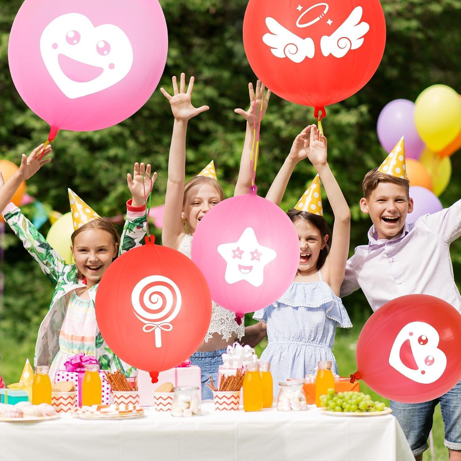 60 Globos de Golpe HSLCGF para San Valentín Resistentes