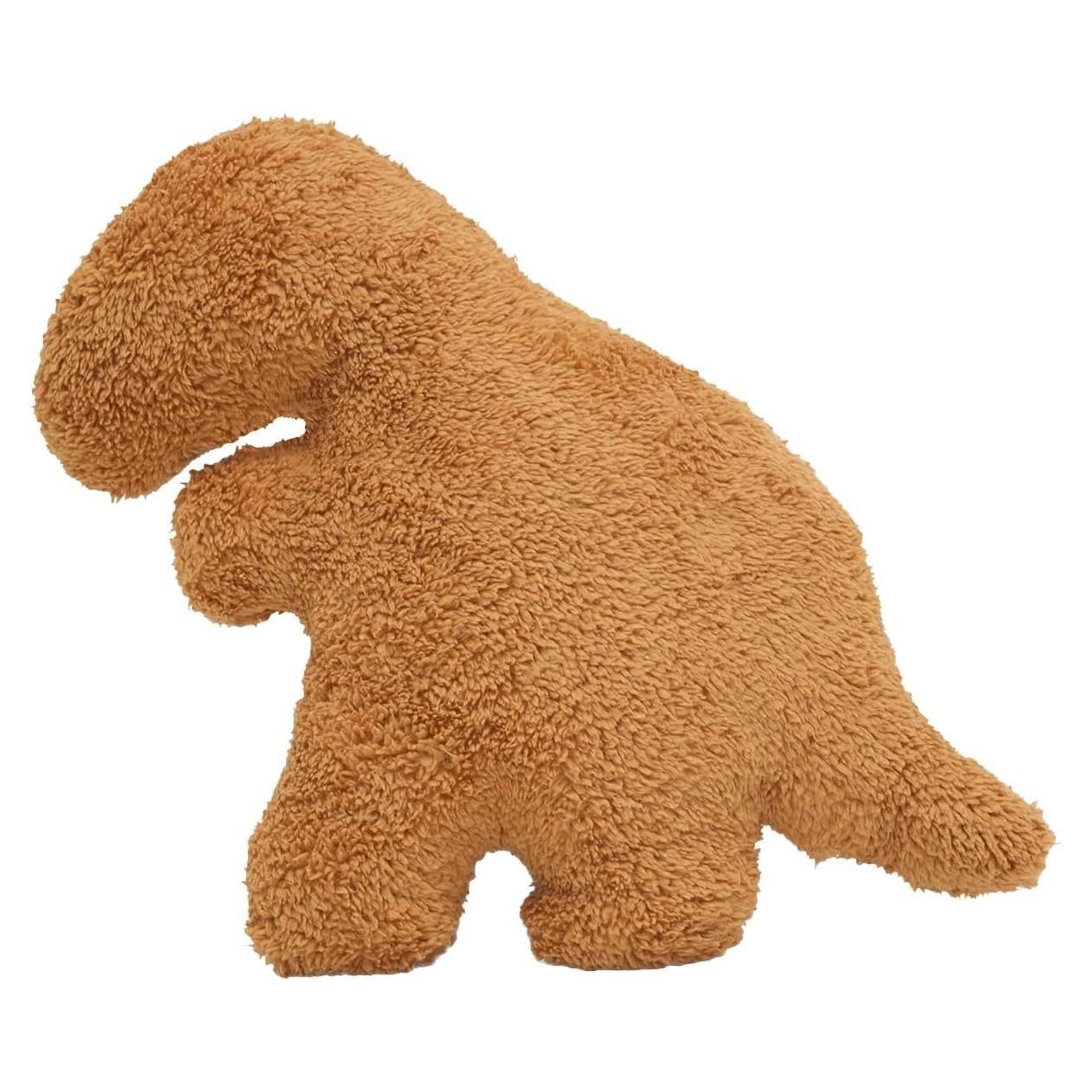 Almohada de Dino Nugget TVVPGG 38 cm Suave y Divertida