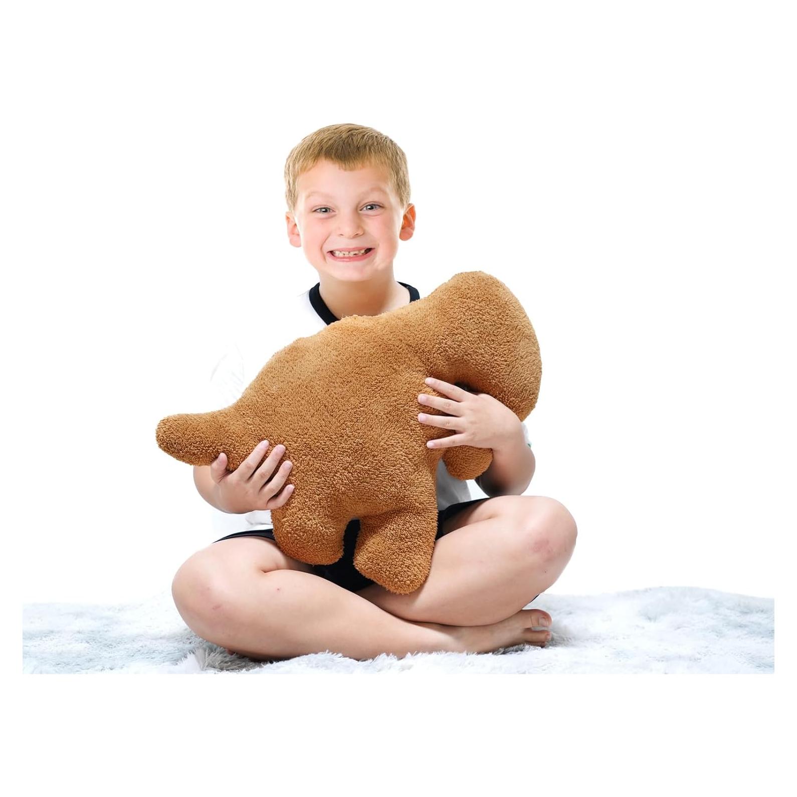 Almohada de Peluche Dino Nugget TVVPGG Grande 50,8 cm