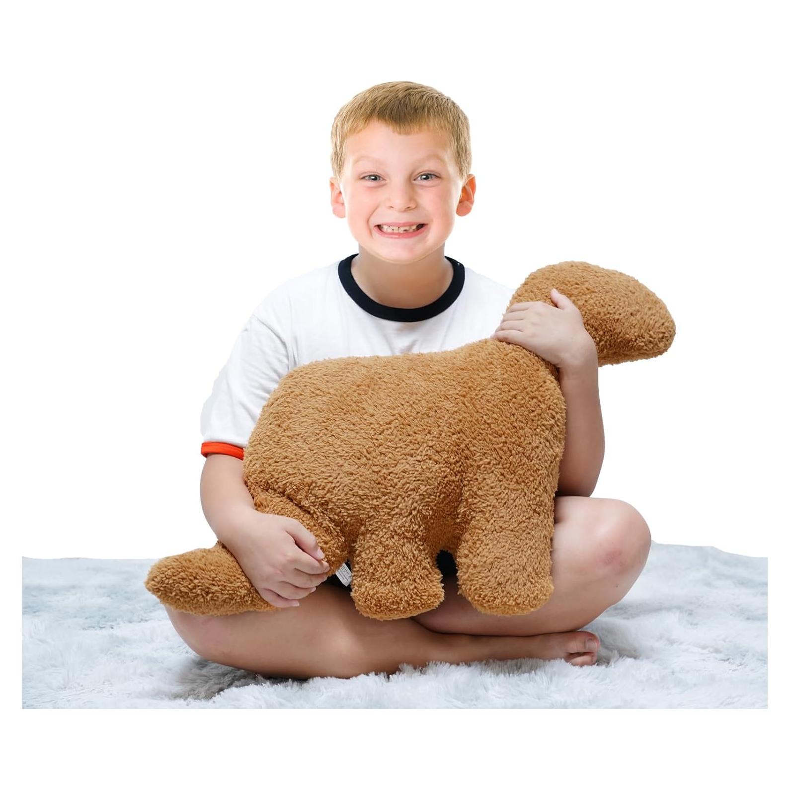 Almohada de Peluche Dino Nugget TVVPGG Grande 61 cm