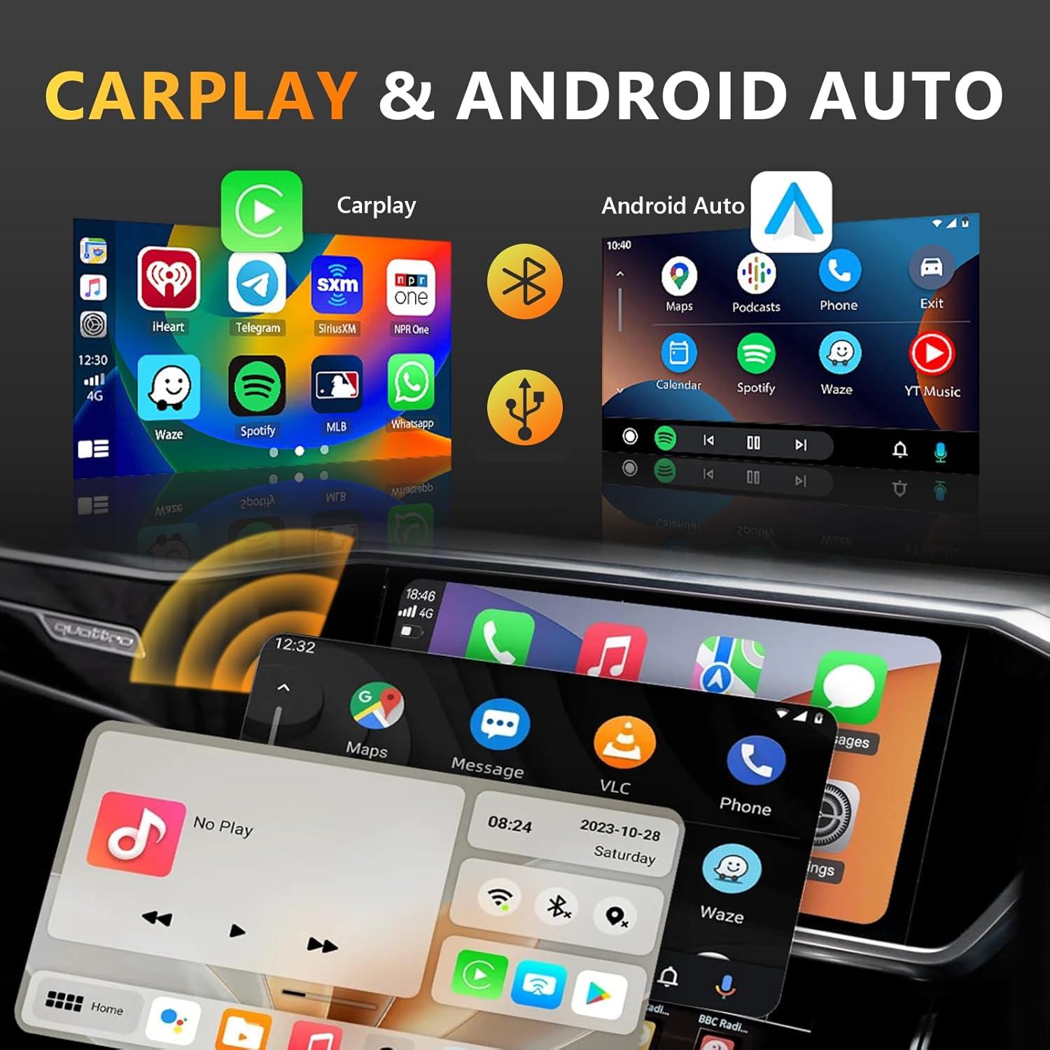 Estéreo de Coche Eunavi Android 13 2 Din para Toyota Corolla 2006-2012