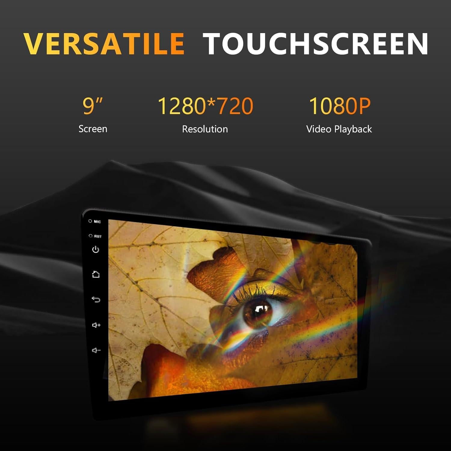 Estéreo de Coche Eunavi Android 13 2 Din para Toyota Corolla 2006-2012