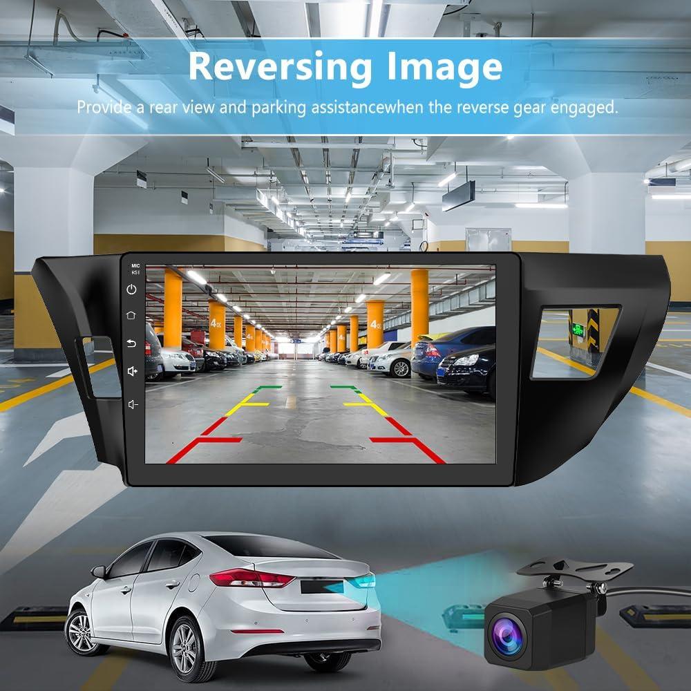 Estéreo Android 13 para Toyota Corolla 2014-2016 con CarPlay