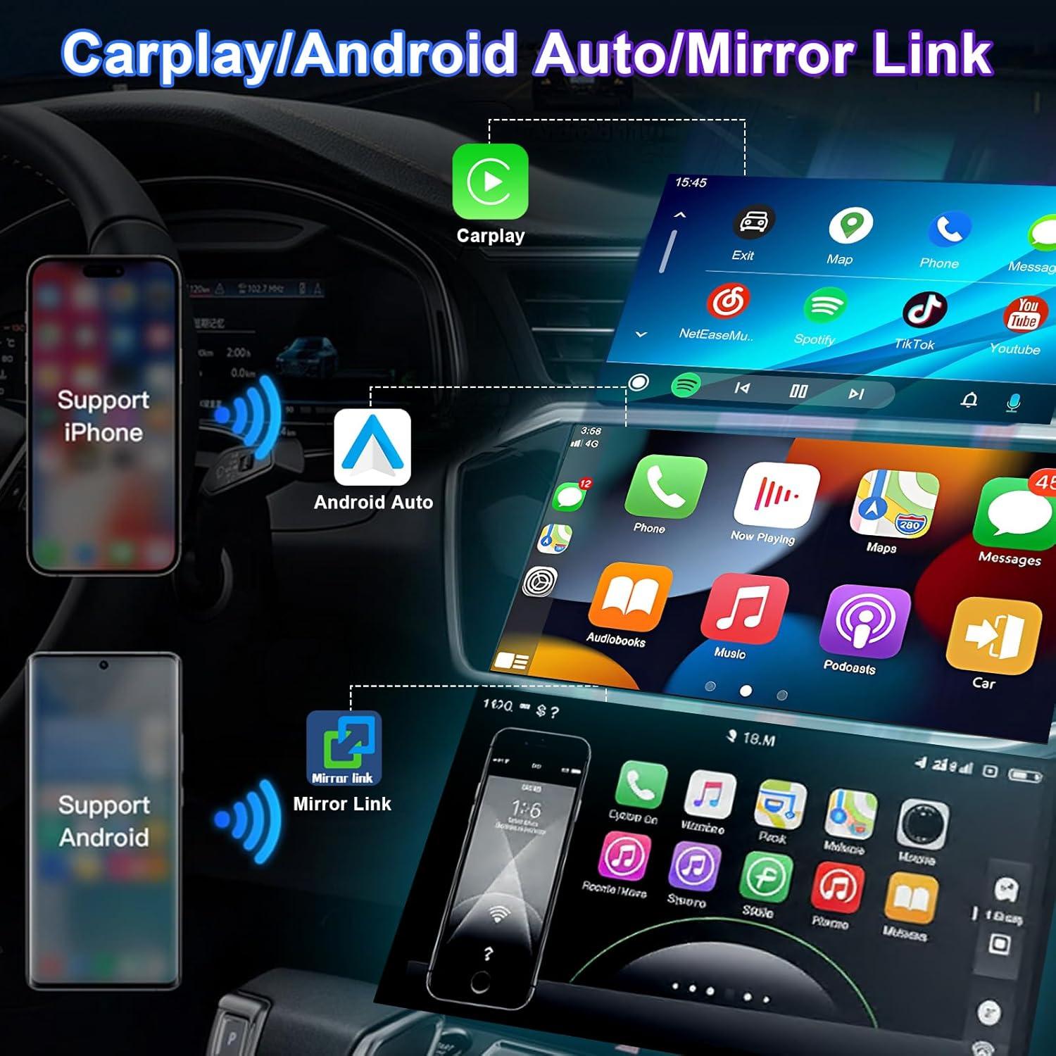 Estéreo Android 13 Loddery 7" para Toyota Corolla E120 2000-2006