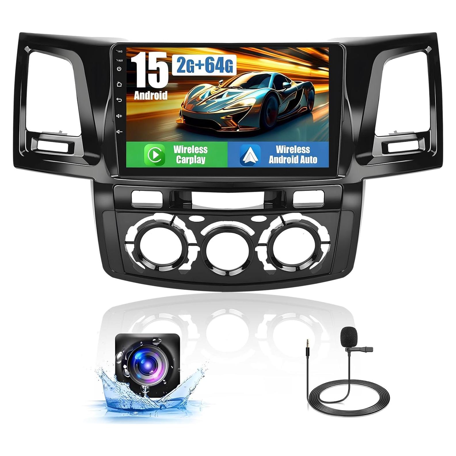 Estéreo Android 2+64G Inefala para Toyota Fortuner 2005-2014