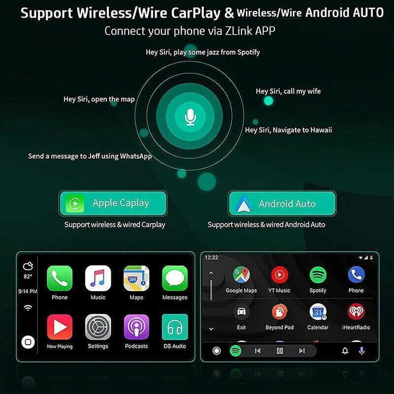Radio Estéreo de Coche Alikali 9 Pulgadas Android 14 con Carplay para Suzuki Swift 2010-2016