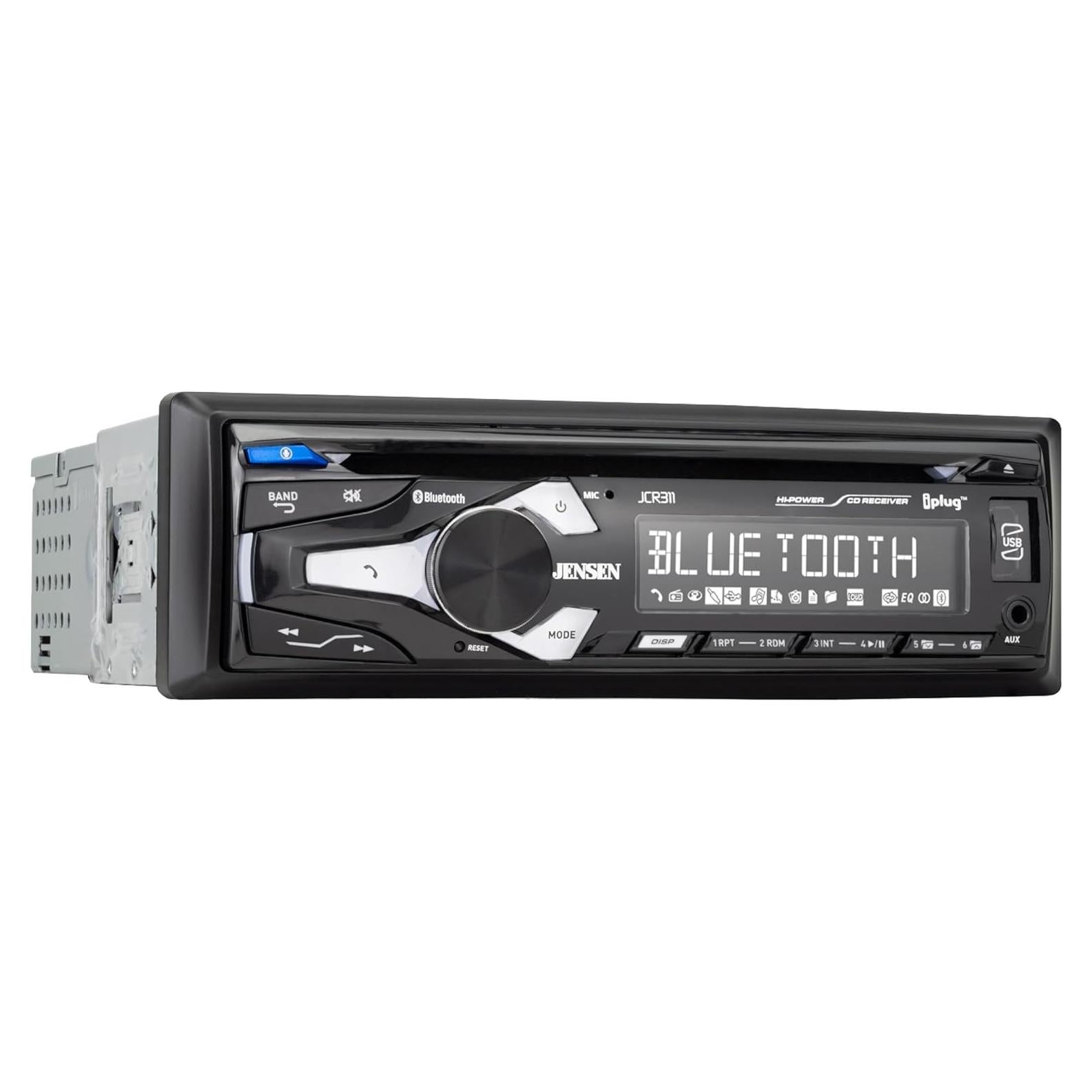 Estéreo de Coche Jensen JCR311 Bluetooth CD USB 1 DIN