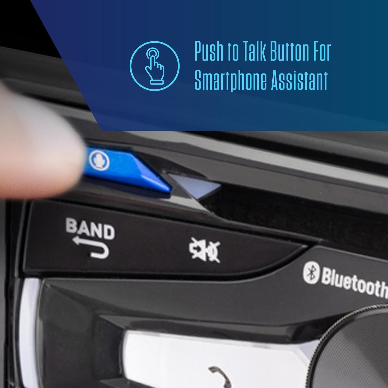 Estéreo de Coche Jensen JCR311 Bluetooth CD USB 1 DIN