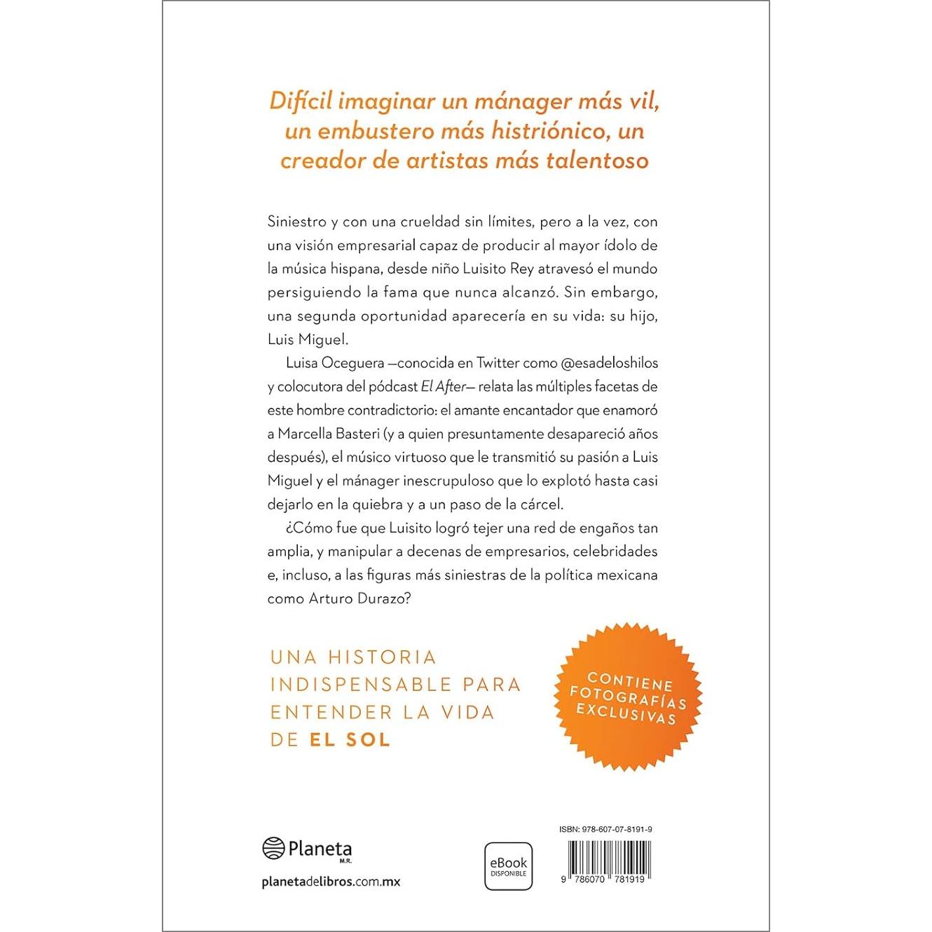 La historia detrás de Luisito Rey (Spanish Edition)