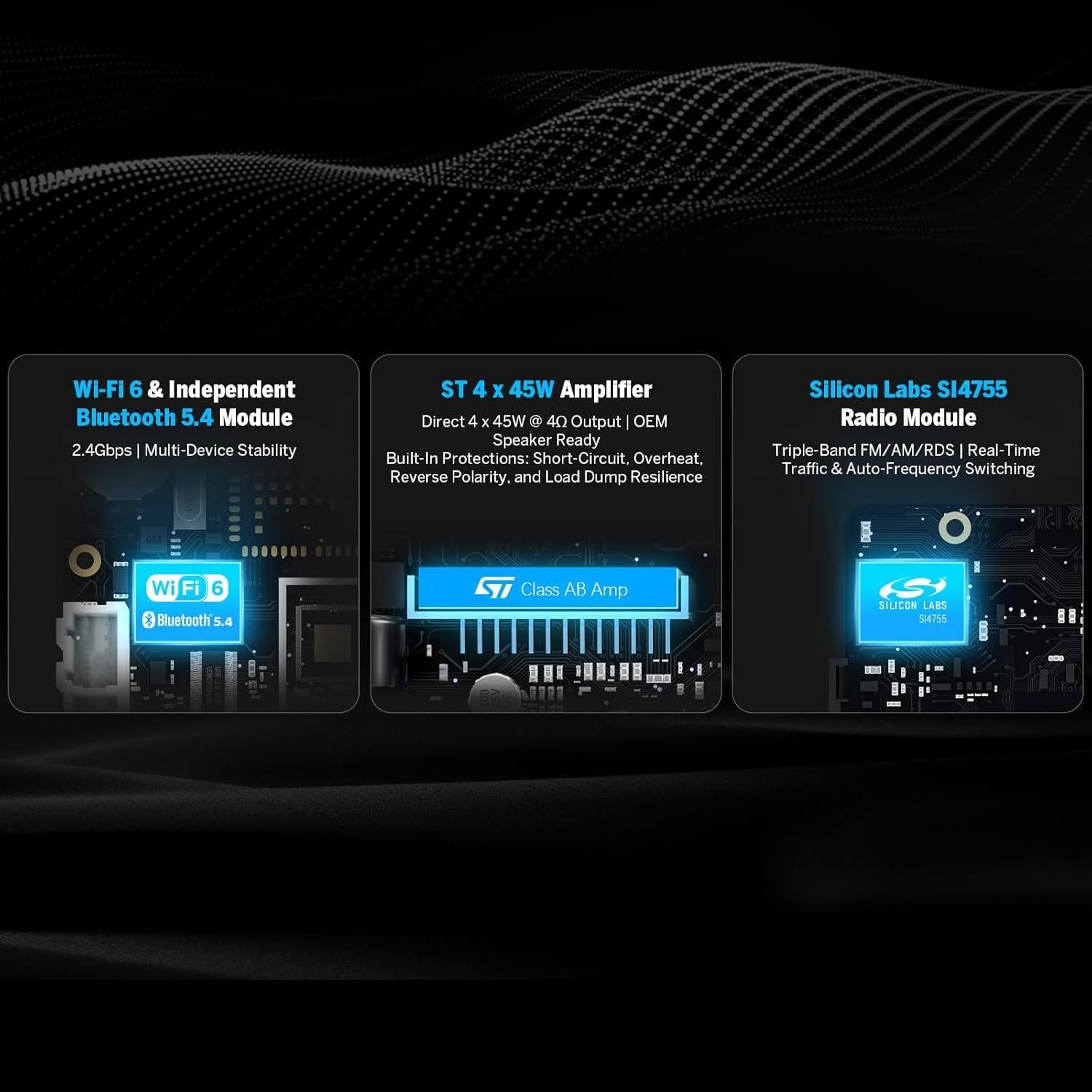 Estéreo de Coche Doble Din Eonon UA13 7" Android 13 Bluetooth