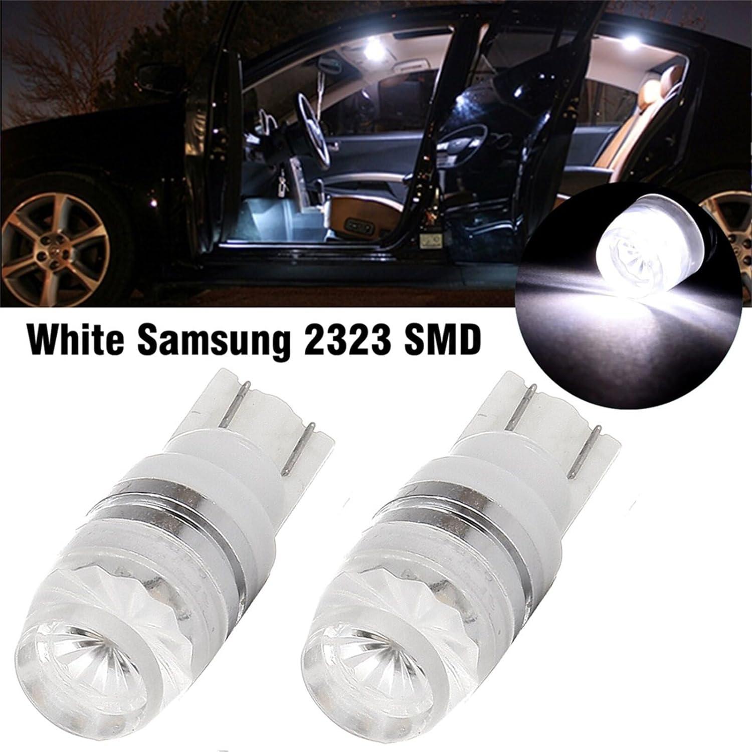 Bombillas LED T10 194 cciyu Ultra Brillantes 12V Paquete de 2