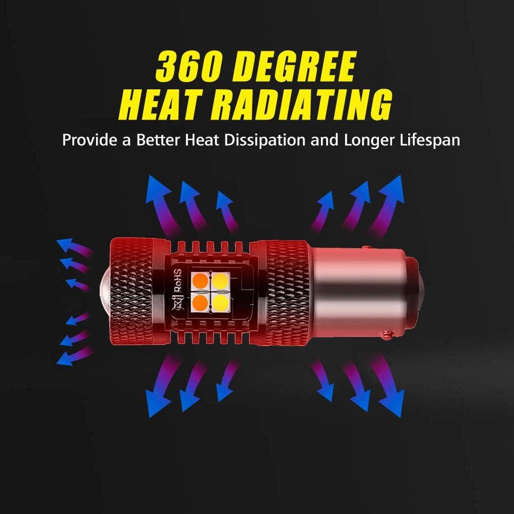 Bombillas LED Switchback AUXLIGHT 1157 16SMD 2 Piezas