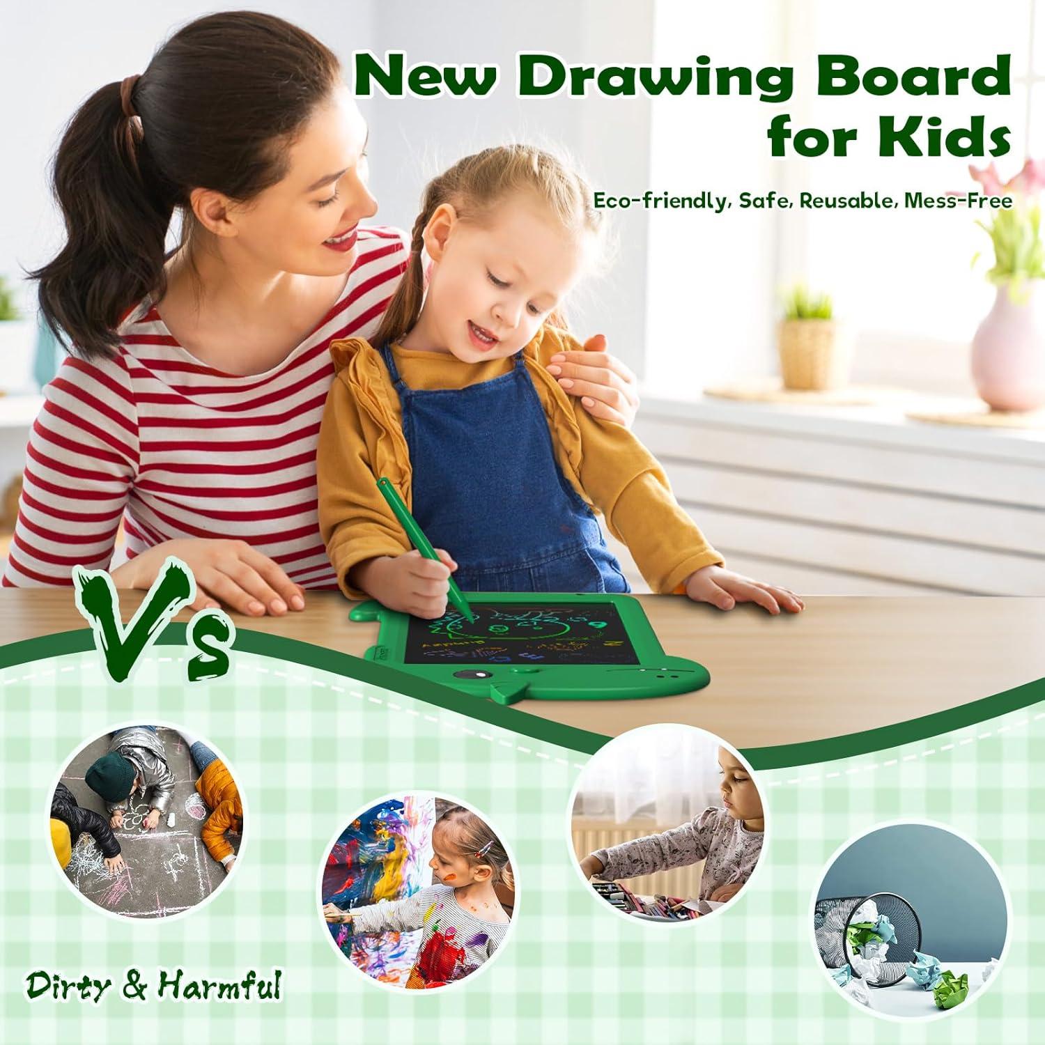 Tableta de Escritura LCD VISATOR 8.8" Verde para Niños