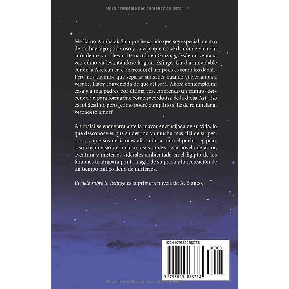 El cielo sobre la Esfinge: novela juvenil de amor, aventura y misterios siderales (a partir de 12 años) (Spanish Edition)
