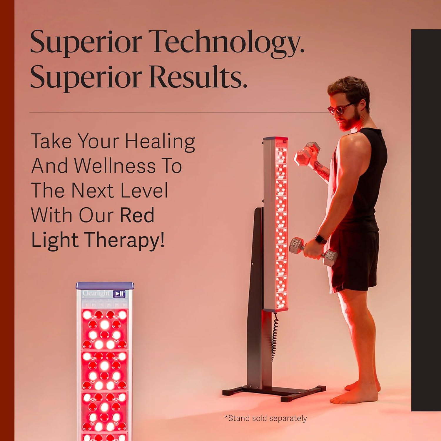 Torre de Luz Roja Clearlight CORE - Alivio del Dolor y Piel Joven