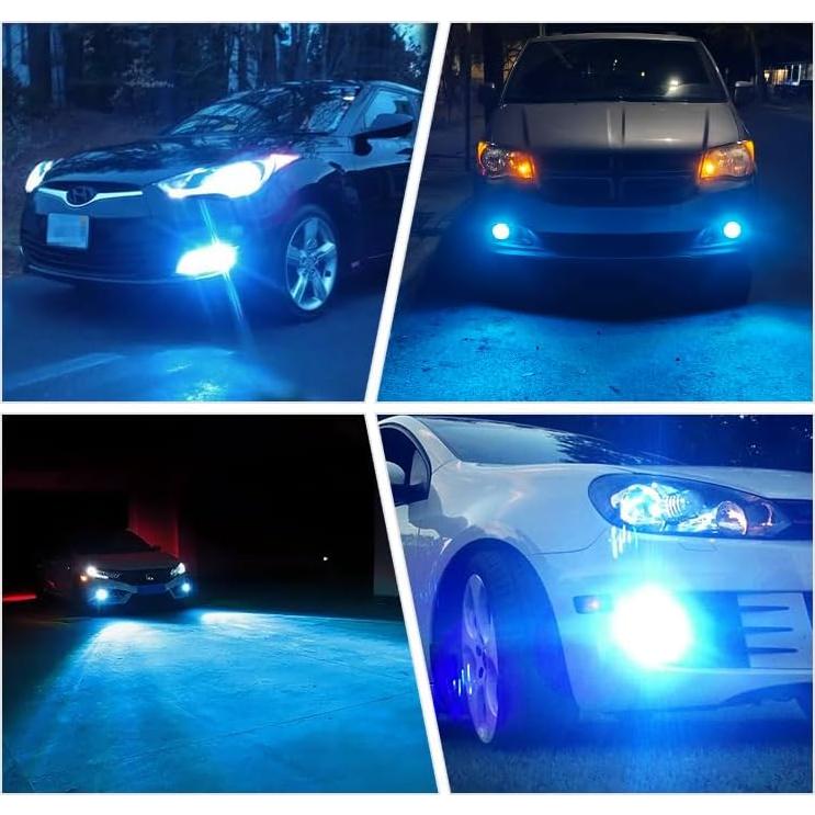 Bombillas de Niebla LED KISLED H8 H11 2600lm Azul Hielo