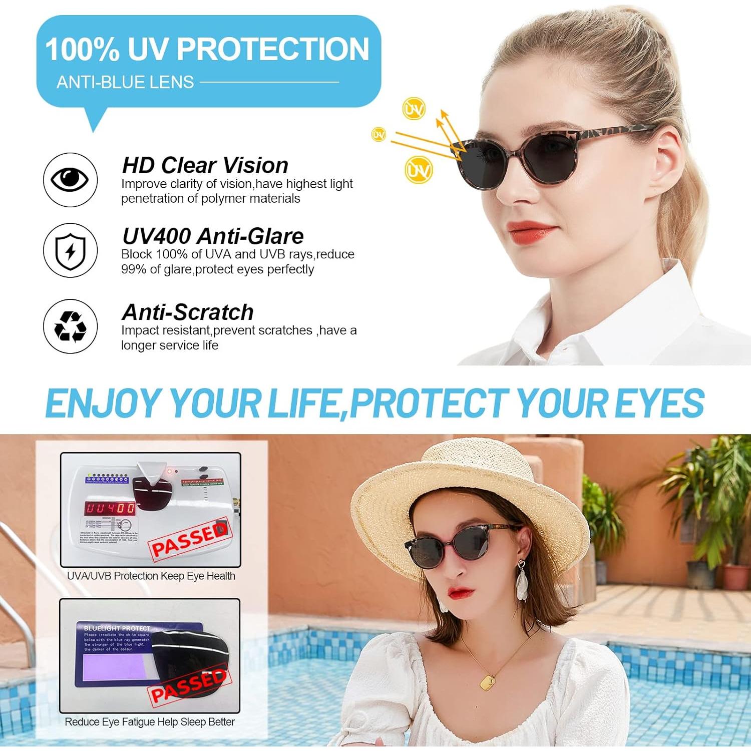 Gafas de Sol OCCI CHIARI Lectura 1.75 UV400 para Mujeres