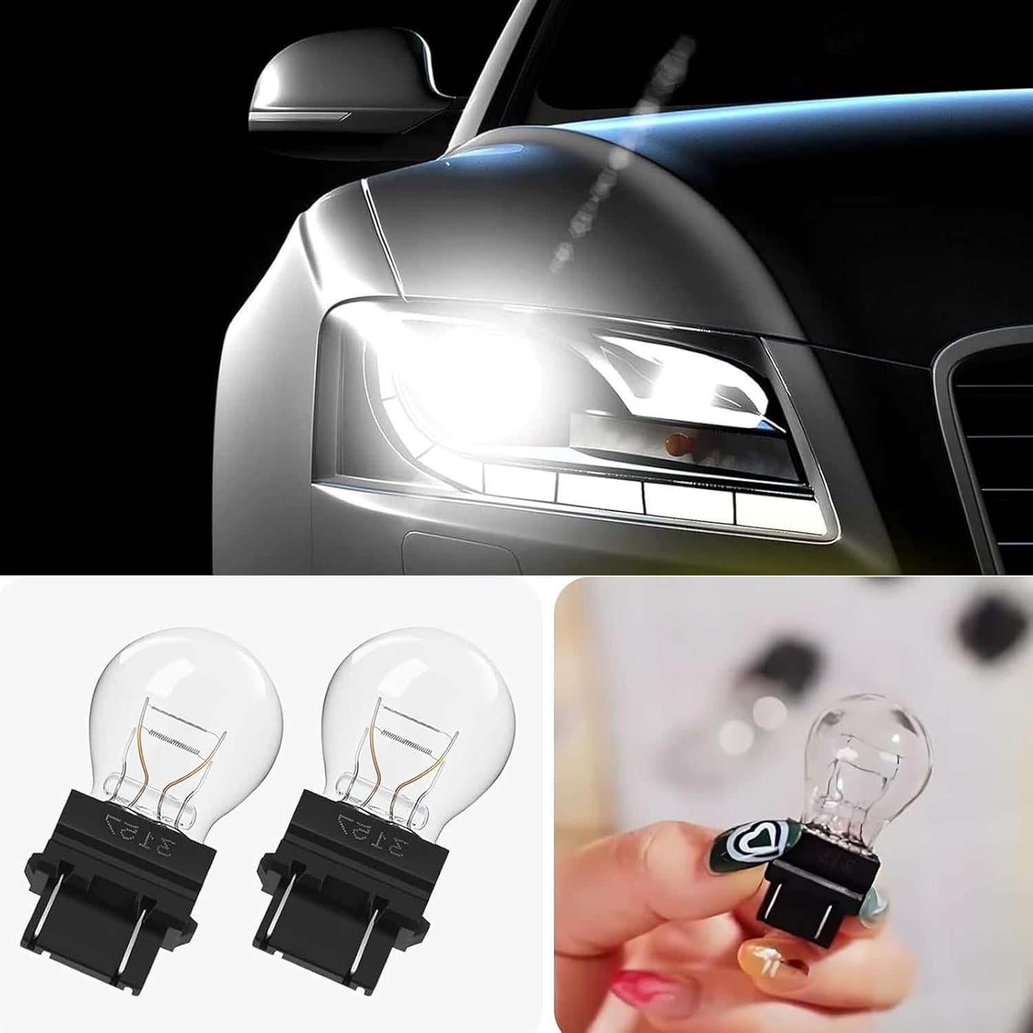 Paquete de 10 Bombillas Halógenas 3157 MLY 12V Universal