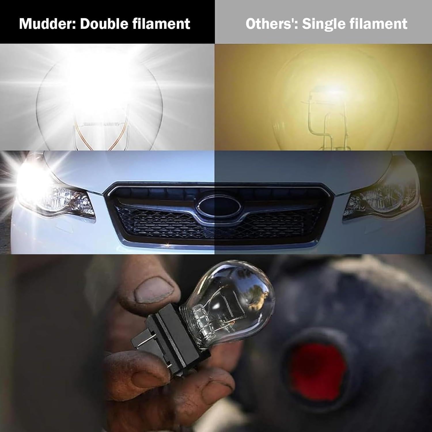 Paquete de 10 Bombillas Halógenas 3157 MLY 12V Universal