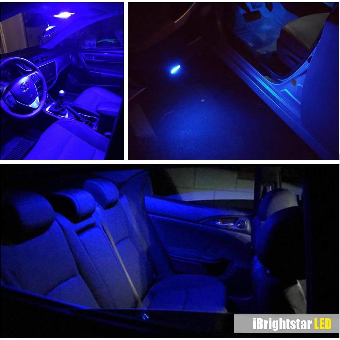 Bombillas LED Festoon iBrightstar 36mm Azul 6411 6418 1.8W