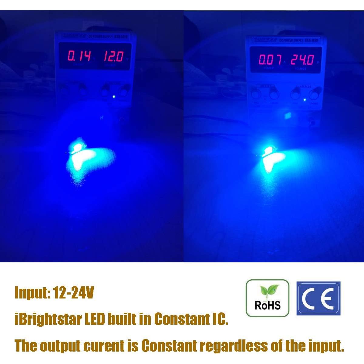 Bombillas LED Festoon iBrightstar 36mm Azul 6411 6418 1.8W