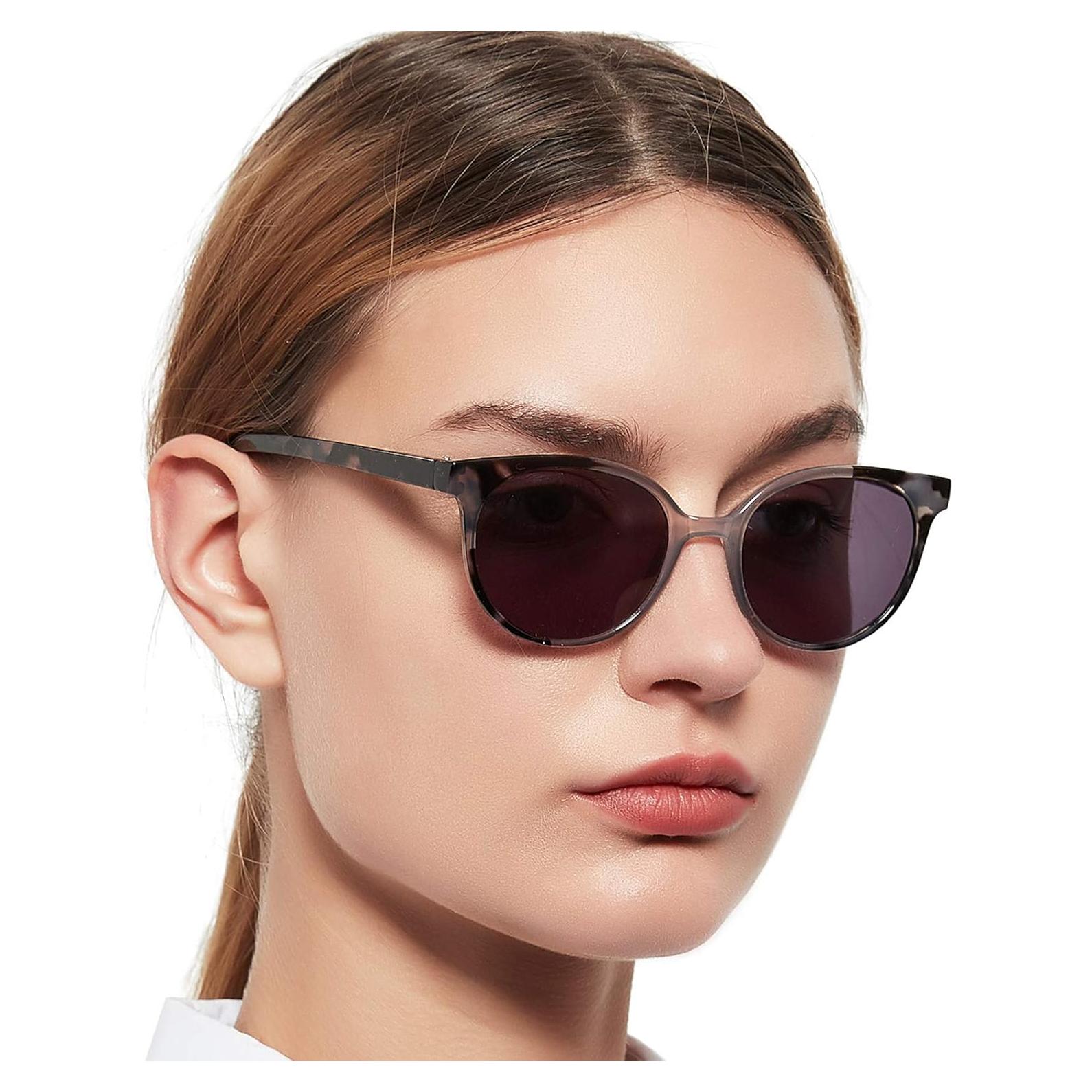 Gafas de sol lectoras OCCI CHIARI UV400 Mujeres 0.75x Gris