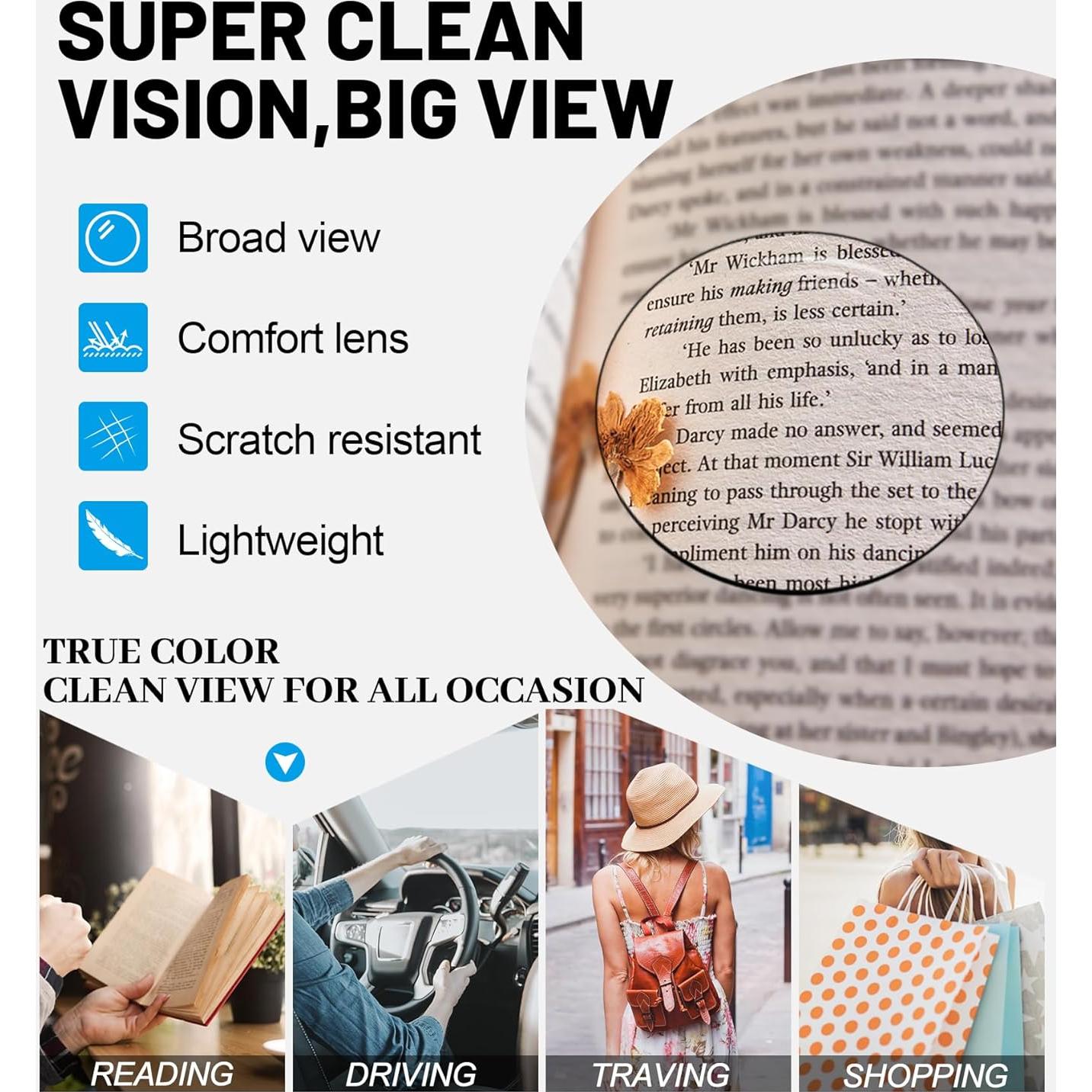 Gafas de Lectura OCCI CHIARI 2.5x para Mujeres Modernas