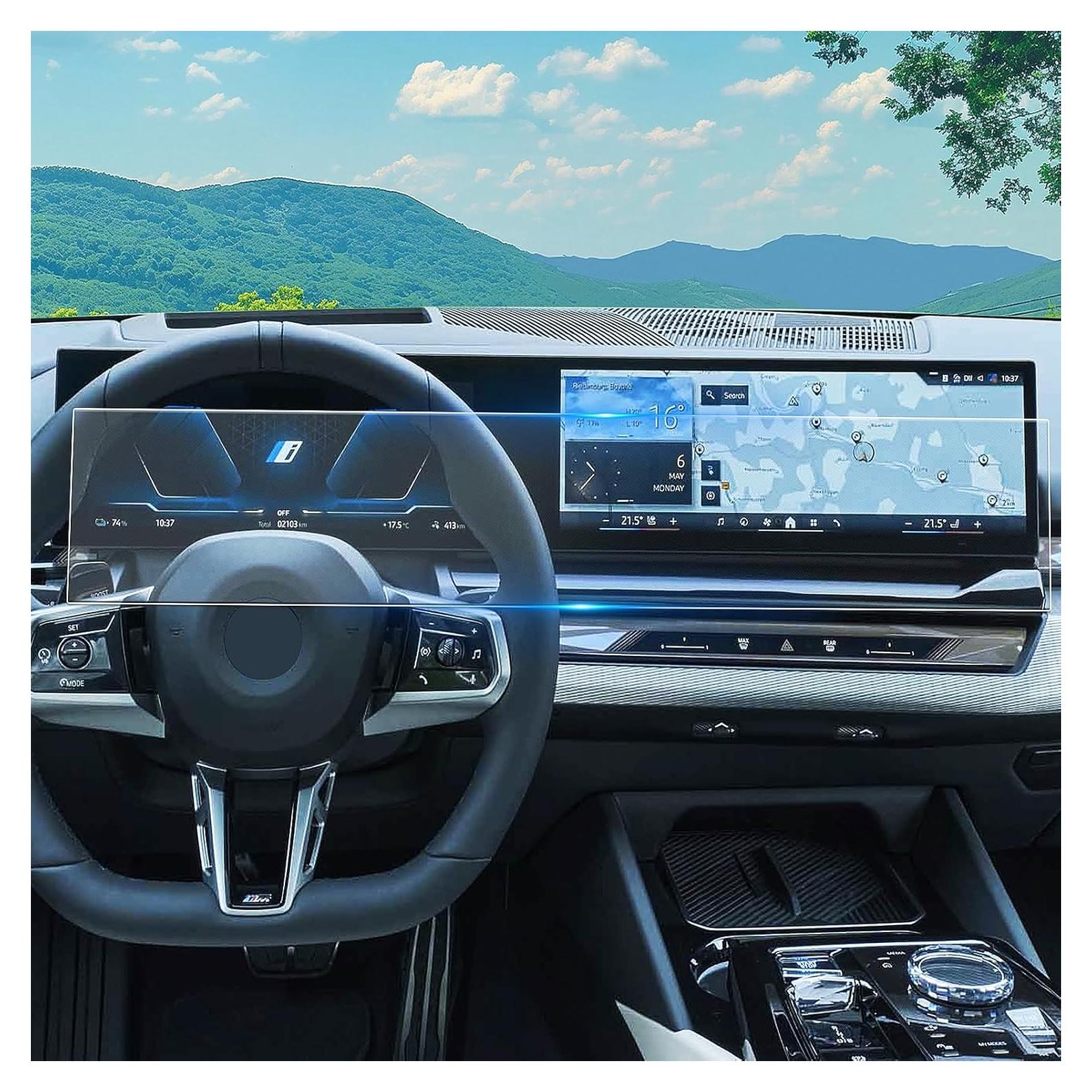 Protector de Pantalla Doble 12.3" WEIPIN para BMW X3 2025-2026