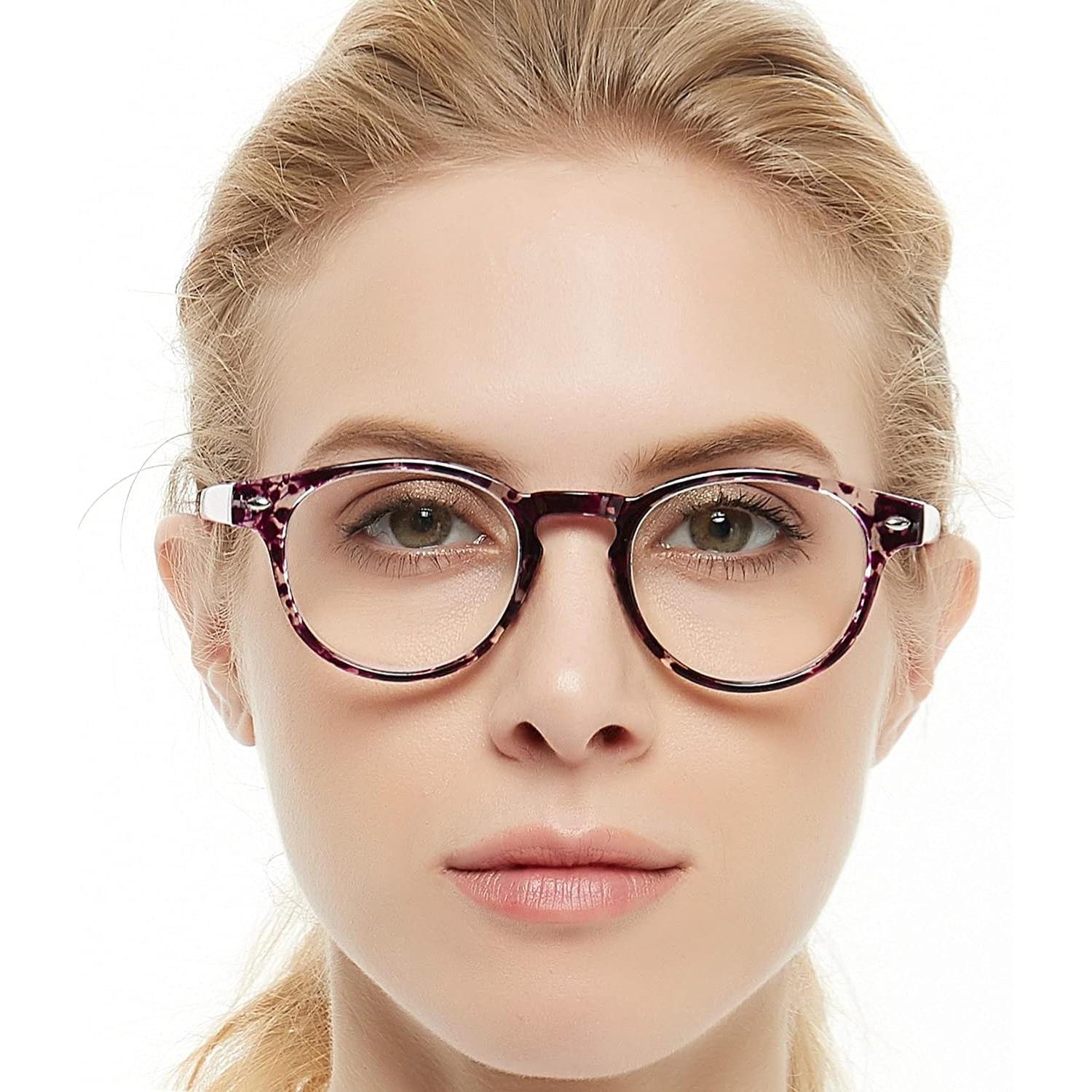 Gafas de Lectura OCCI CHIARI Púrpura Floral 6.0x