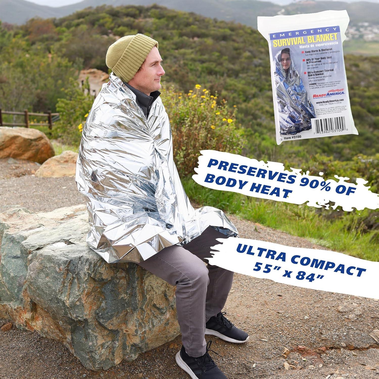 Kit de Emergencia Ready America para 1 Persona 3 Días