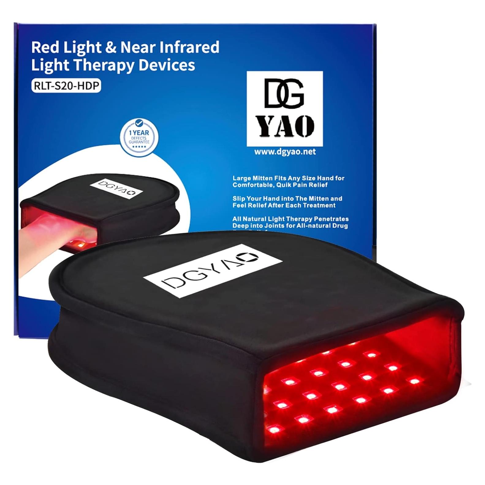 Dispositivo de Luz Roja DGXINJUN Alivio Dolor Mano LED