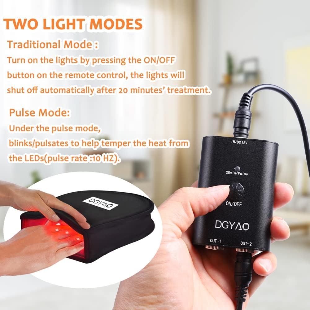 Dispositivo de Luz Roja DGXINJUN Alivio Dolor Mano LED
