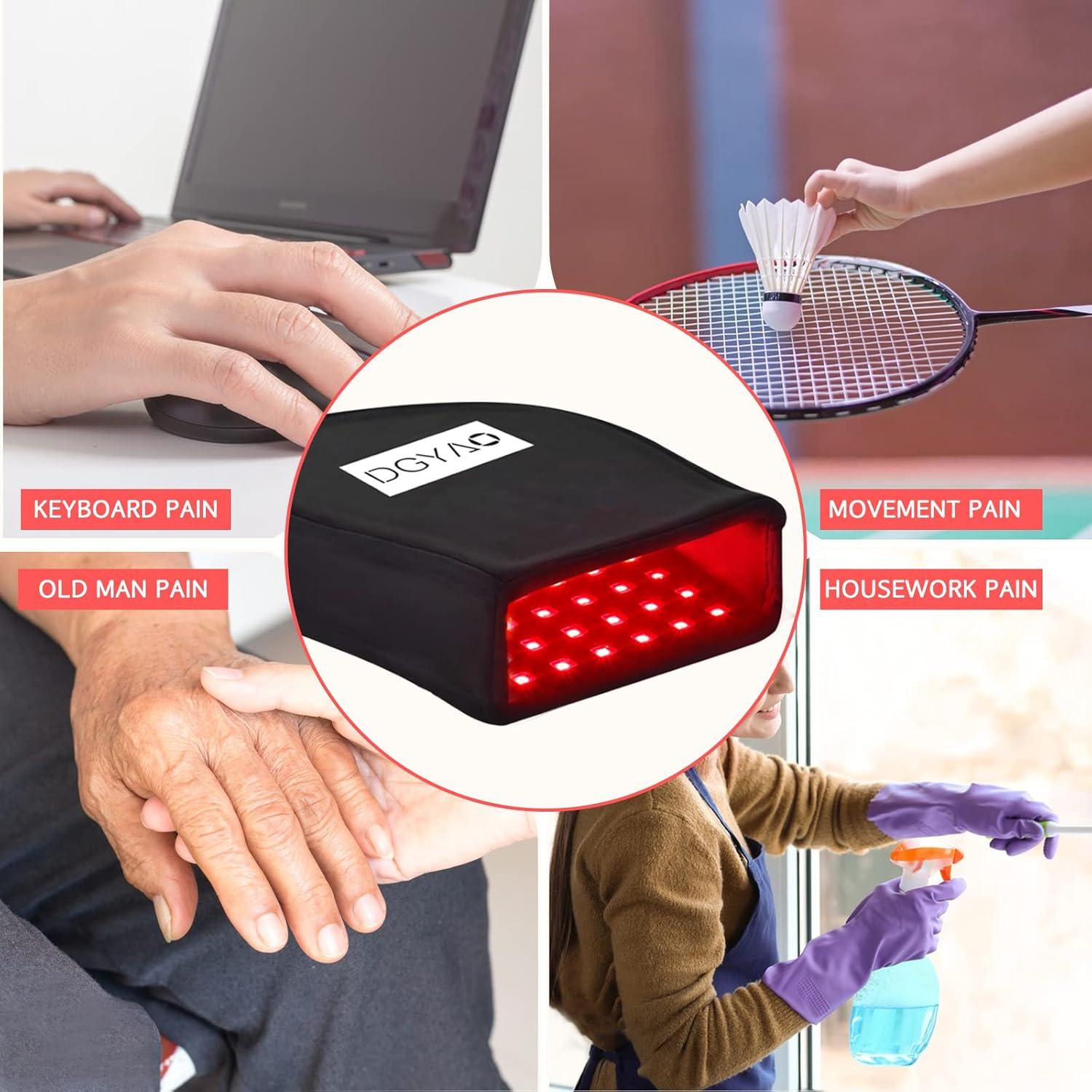 Dispositivo de Luz Roja DGXINJUN Alivio Dolor Mano LED