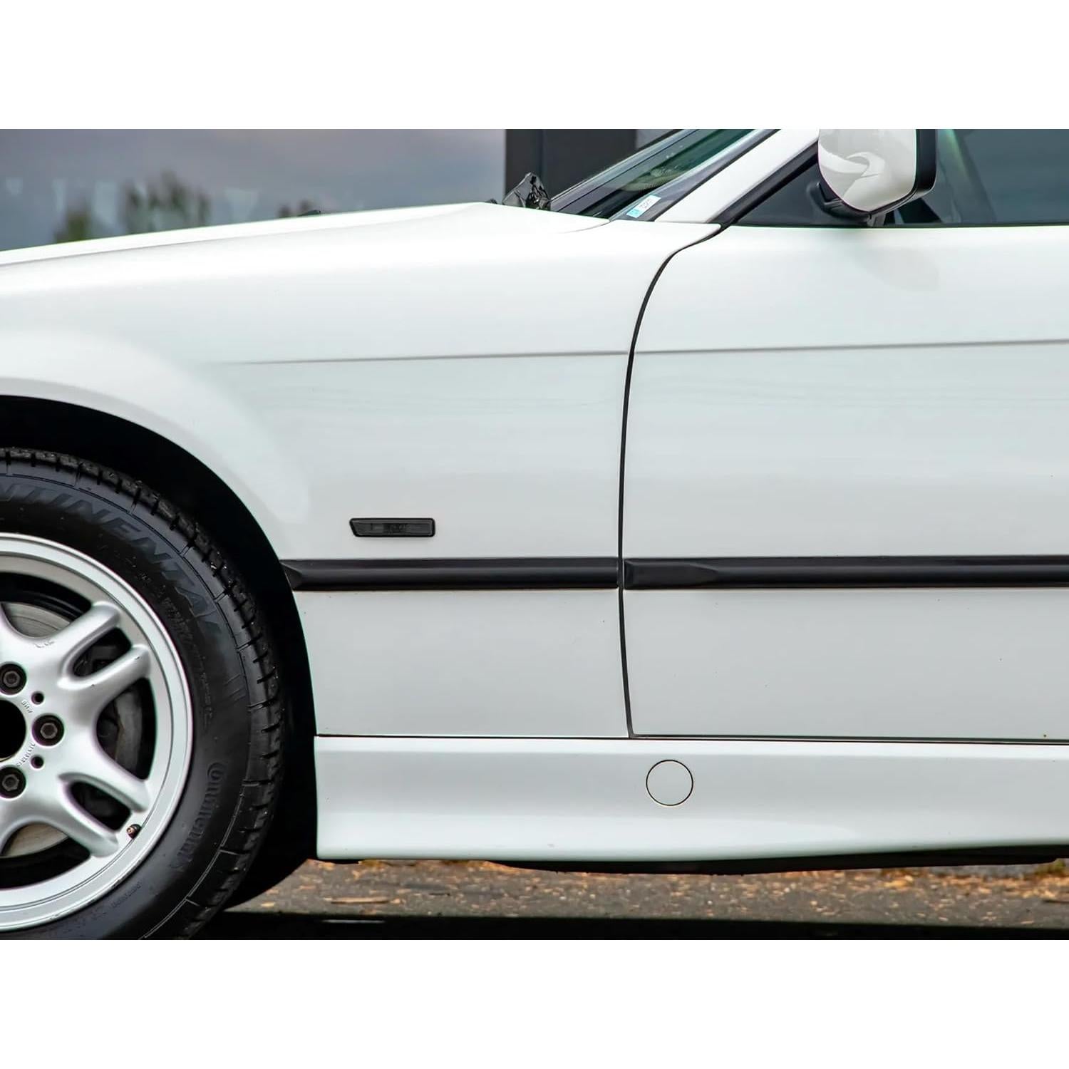 Lámparas de Marcador Lateral Ahumadas iJDMTOY para BMW E36/E53