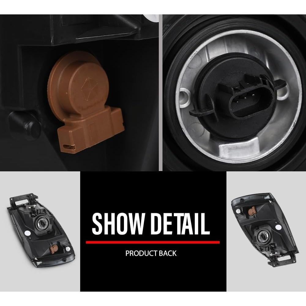 Faros Frontales G-PLUS para Dodge Ram 1500 2500 3500 2006-2009