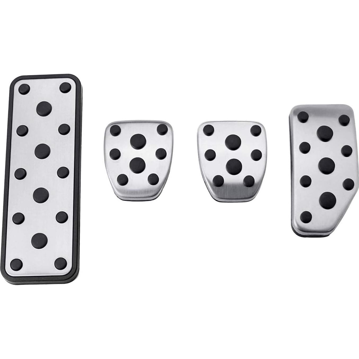 Cubiertas de Pedales de Aluminio iJDMTOY para Subaru Manual