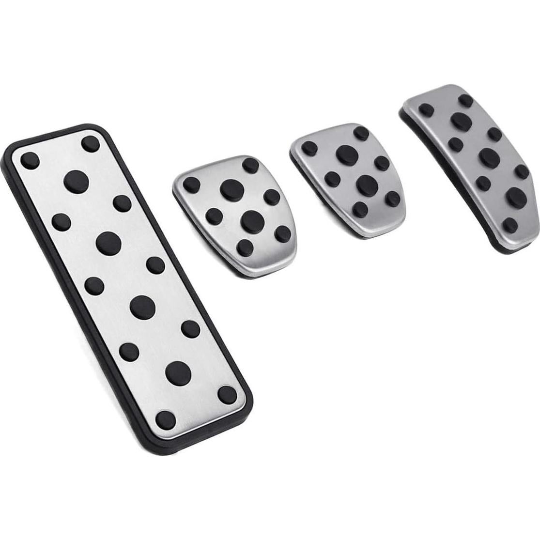 Cubiertas de Pedales de Aluminio iJDMTOY para Subaru Manual