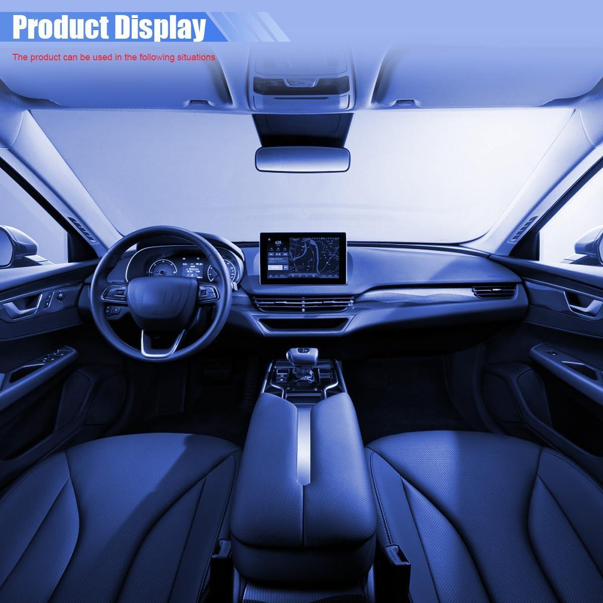 10 Bombillas LED BA9S UHANBUT 12V 6000K Azul para Automóvil