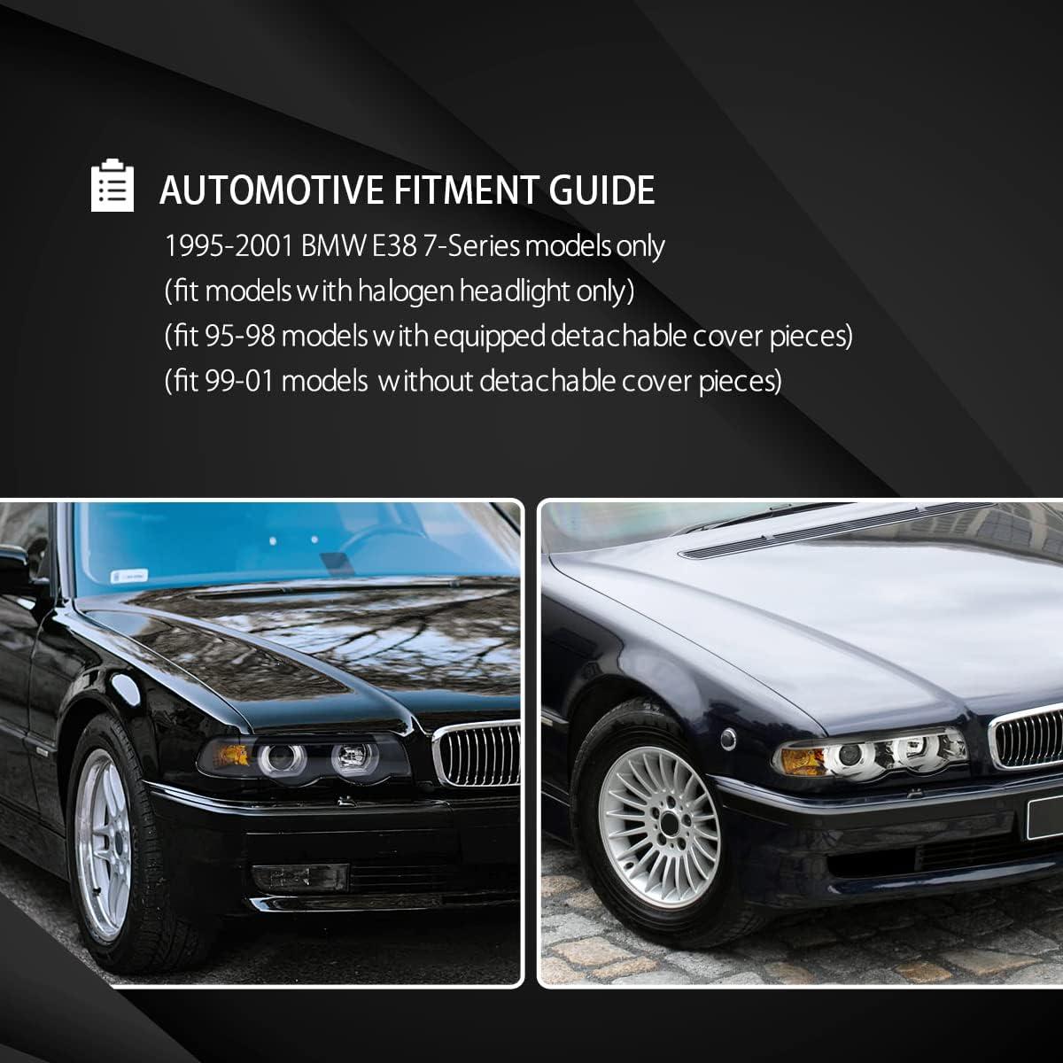 Faros Proyector LED Doble Halo Autozensation BMW E38 1995-2001