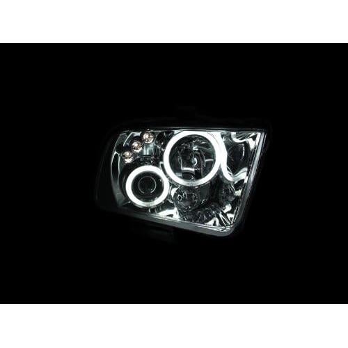 Faros Proyector Anzo USA 121162 para Ford Mustang Cromo